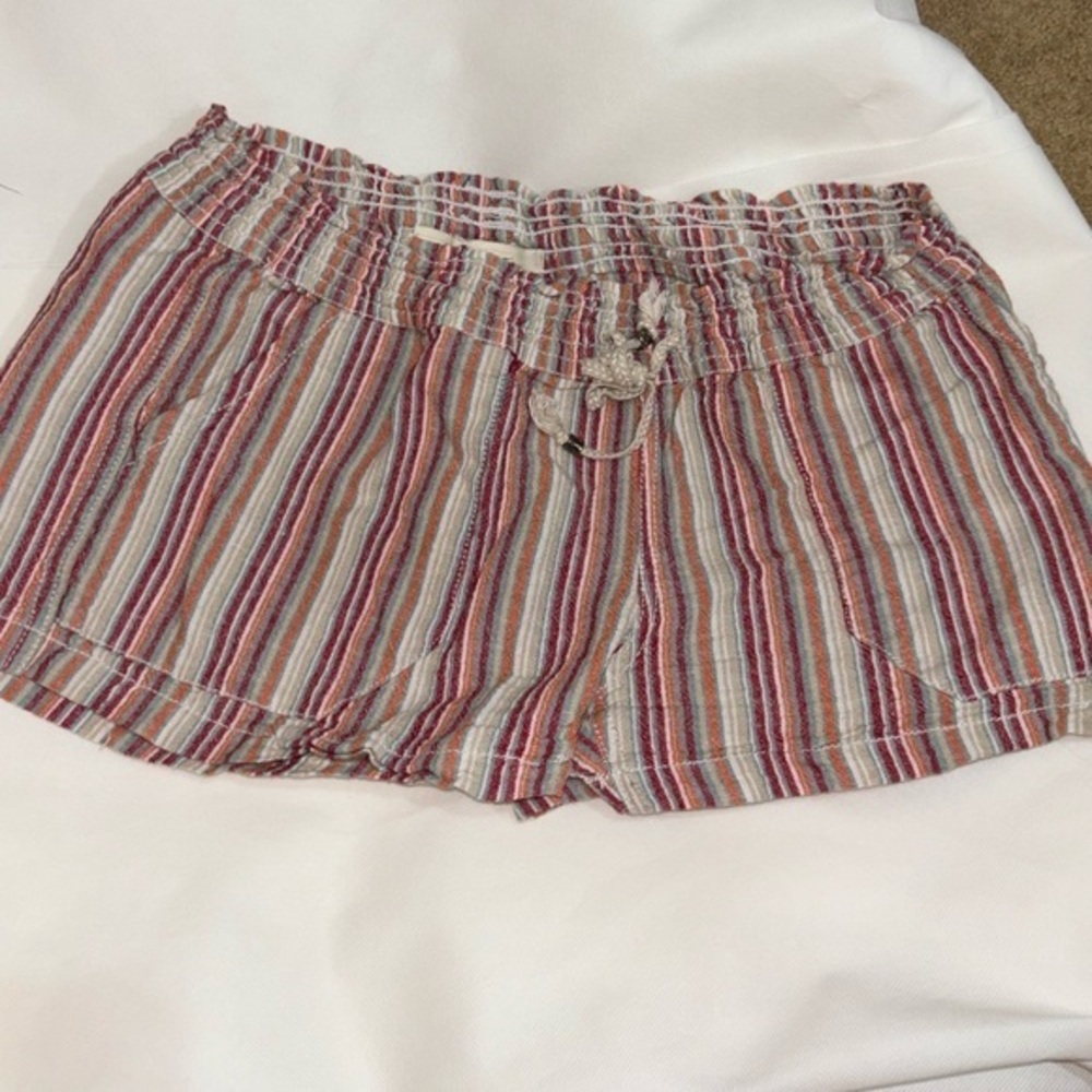 Cover Up Colorful Drawstring Beach Shorts